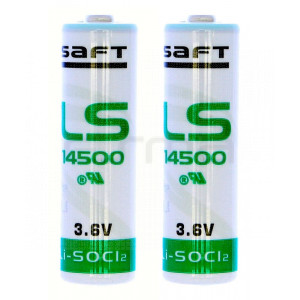 2 x LFT BAT Litio Batterie 3,6V