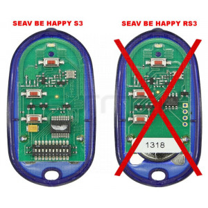 Telecomando per Garage SEAV Be Happy S3N