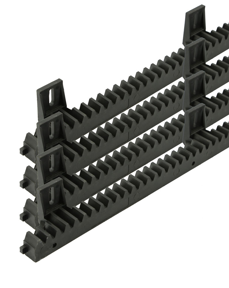 cremagliera standard in nylon per motori scorrevoli