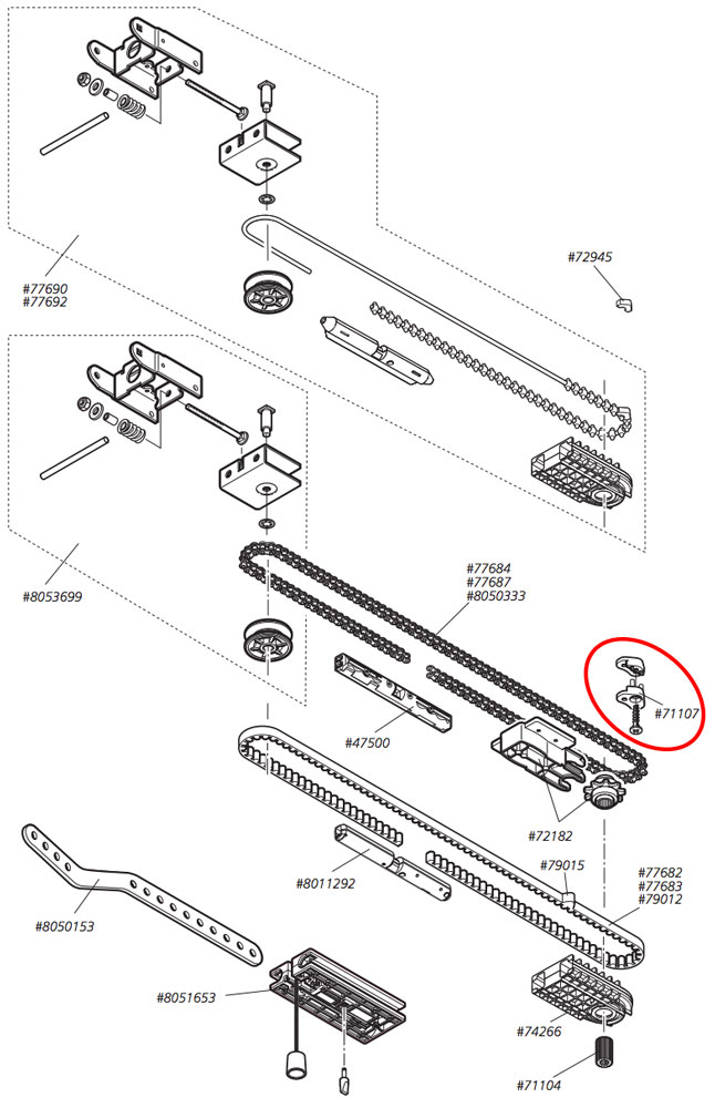 Pezzo di ricambio MARANTEC